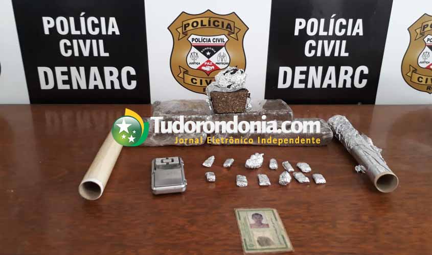 Denarc fecha boca de fumo e prende suposto traficante 