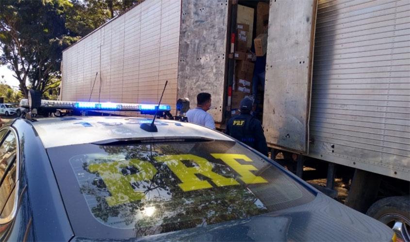 PRF apreende medicamentos que eram transportados irregularmente
