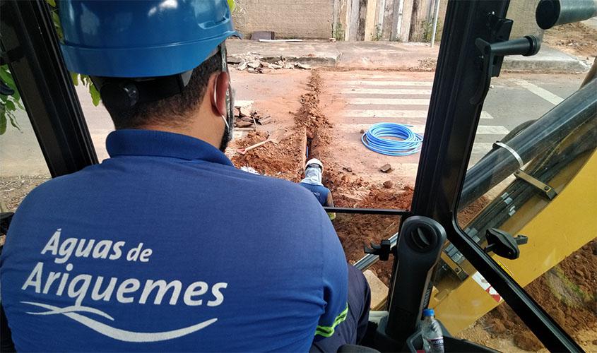 Investimentos em obras de saneamento asseguram qualidade nos serviços e acesso a rede de água tratada para mais famílias