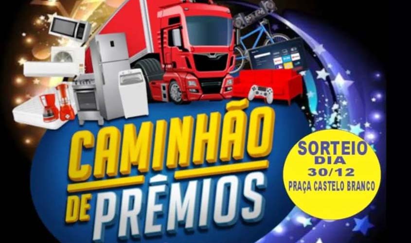 Promoção Caminhão de Prêmios da ACIAF promete movimentar o comércio