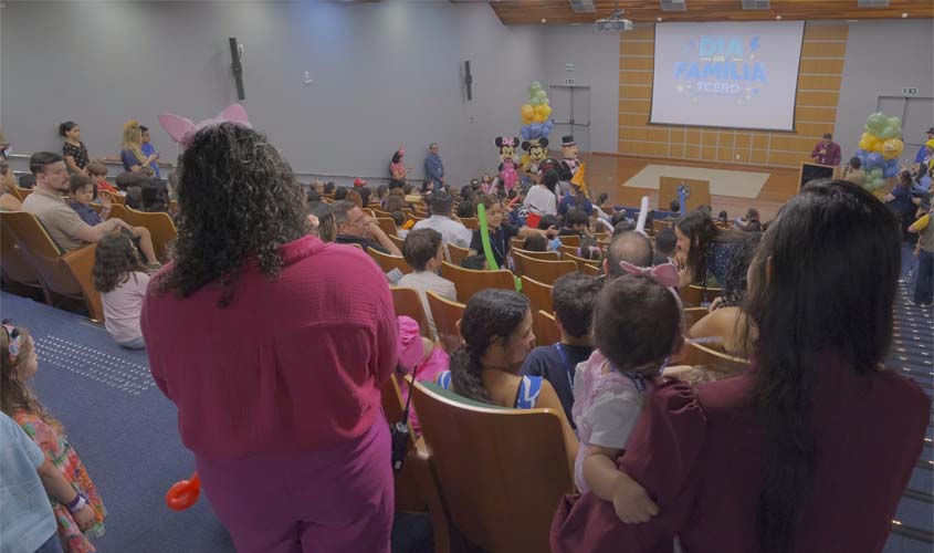 Dia da Família no TCE-RO aproxima crianças da cidadania