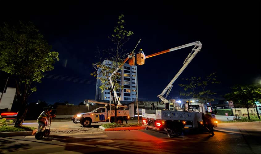 Iluminação pública amplia atendimento à população
