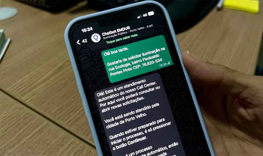 Prefeitura de Porto Velho reforça canais de atendimento da Emdur para agilizar solicitações de iluminação pública