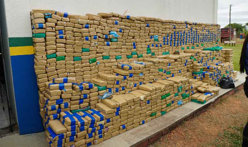 Governo de RO registra apreensão recorde de entorpecentes no primeiro semestre de 2025