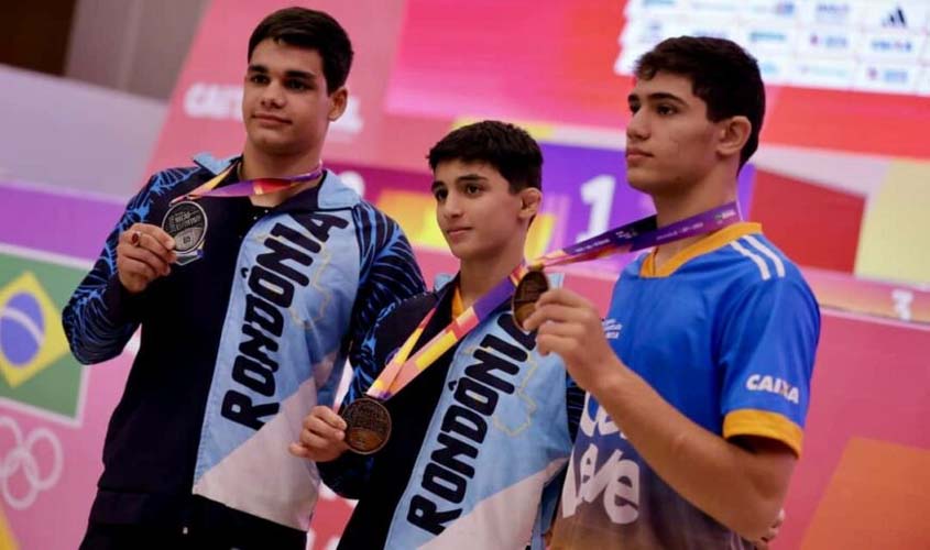 Dois bronzes e uma prata: três irmãos iranianos fazem história por Rondônia nos Jogos da Juventude 2025