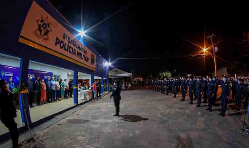 Governo de Rondônia promove novos cabos do 8º Batalhão da Polícia Militar durante formatura realizada em Jaru