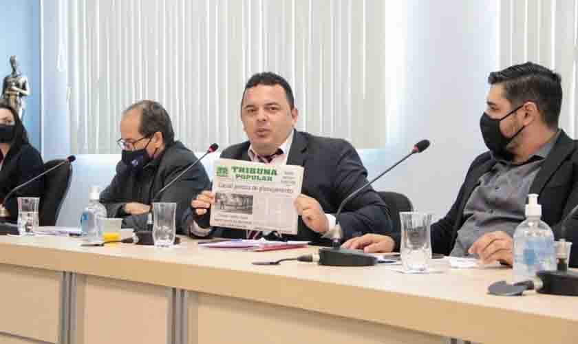 Câmara realiza Sessão Solene para entrega de Moção de Aplausos ao Jornal Tribuna Popular