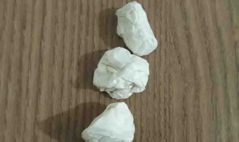 PMRO conduz indivíduo por posse de entorpecentes