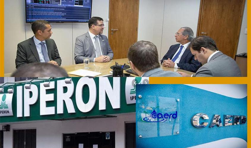 Duas pedras gigantes no sapato: ministro Paulo Guedes pode ajudar a resolver casos da Caerd e Iperon