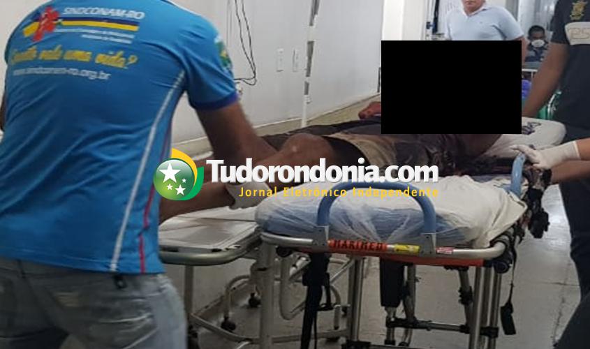 Durante bebedeira, homem quase é morto a golpes de facão