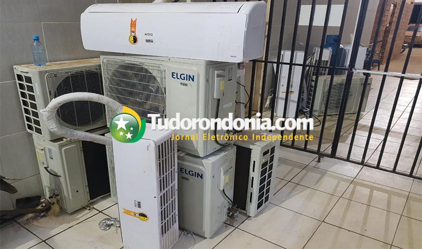 Polícia frustra furto em escola na zona sul e prende dois