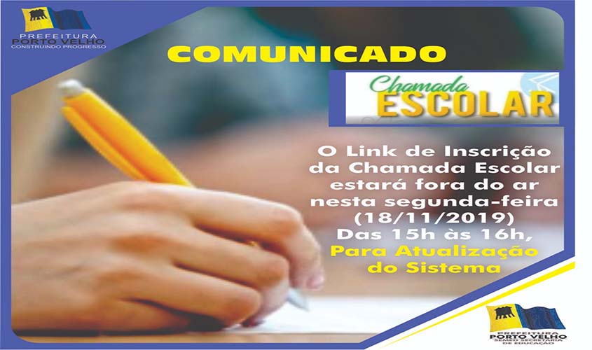 CHAMADA ESCOLAR
