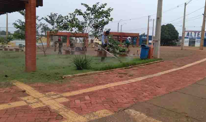 União Bandeirantes recebe serviço de limpeza