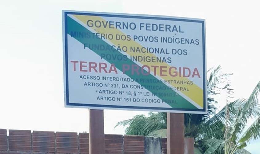 Funai renova restrição de uso da Terra Indígena Tanaru