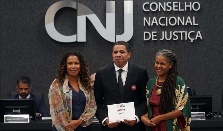 CNJ premia TRT-14 por boas práticas de equidade racial