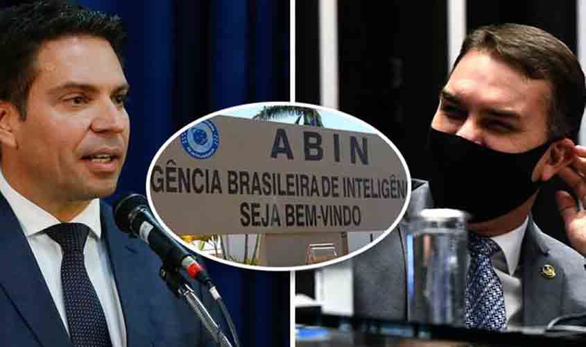 Chefe da Abin enviou relatório diretamente para Flávio Bolsonaro