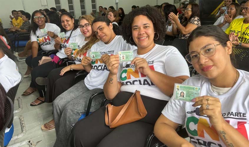 CNH Social é entregue a 82 condutores em RO