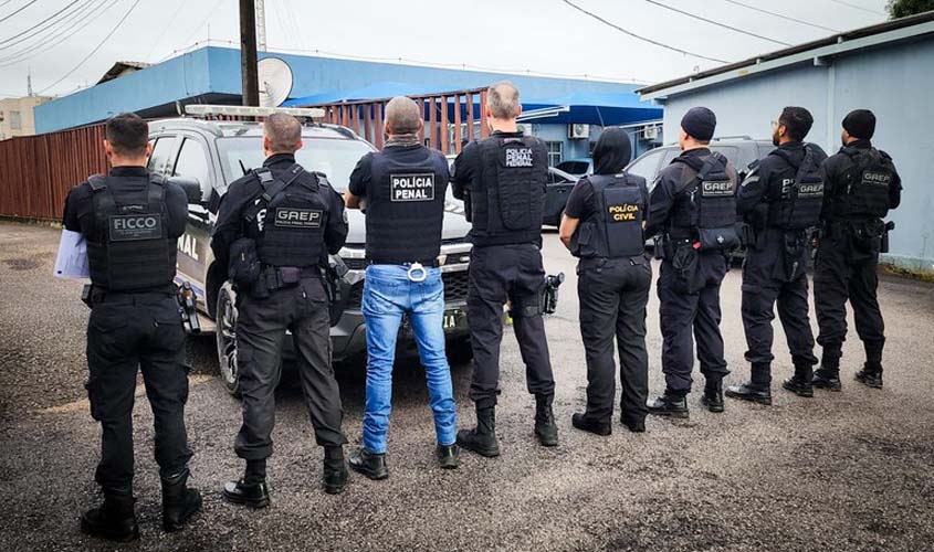 FICCO/RO realiza operação contra facção em Porto Velho