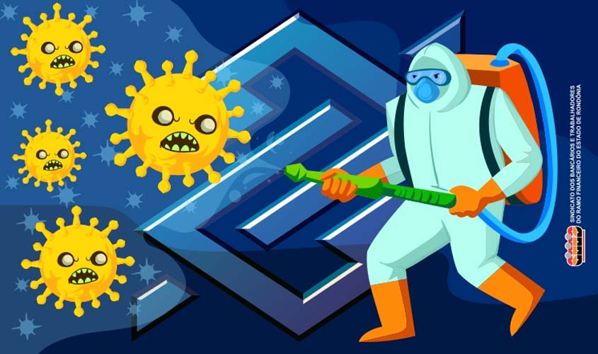 Casos de Covid e influenza explodem no BB, mas banco não quer saber de sanitização das agências