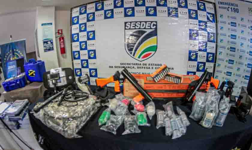 Segurança Pública de Rondônia é fortalecida com entrega de equipamentos e materiais