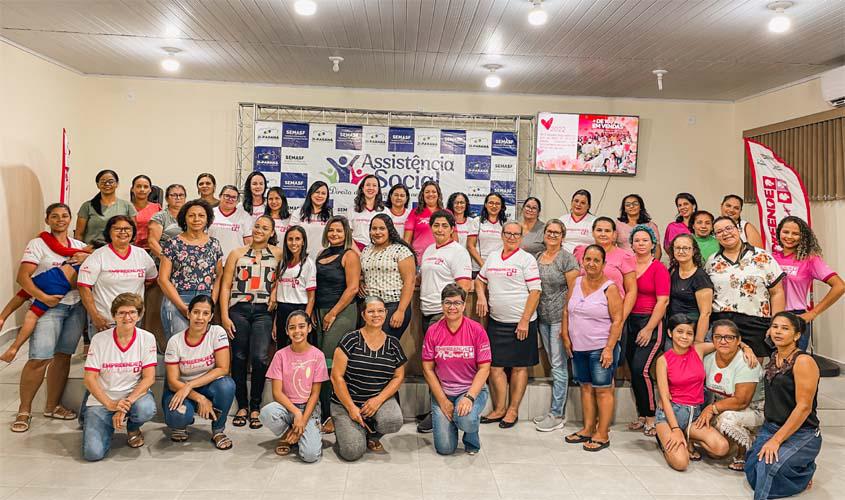Semasf realiza reunião com expositoras da Feira Empreende Mulher