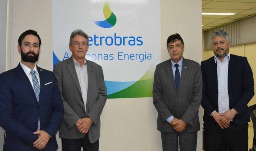 Chefe de Gabinete da PRF se reúne com dirigentes da Eletrobrás e com representante do Ministério de Minas e Energia