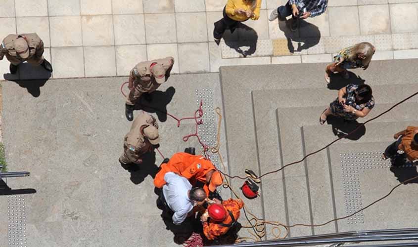 Simulado de emergência mobiliza servidores e magistrados do TJRO