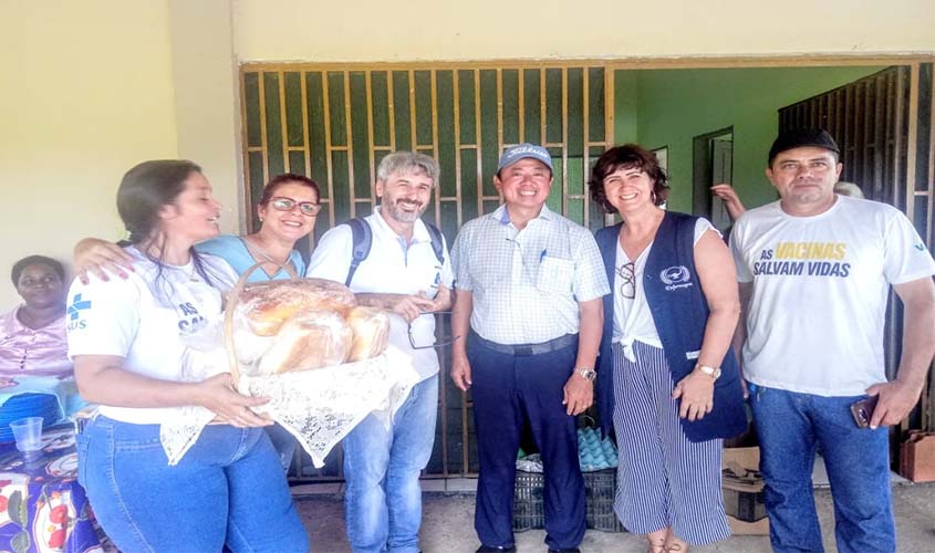 Comunidade de Cascalheiras agradece profissionais de Saúde da Família da Prefeitura