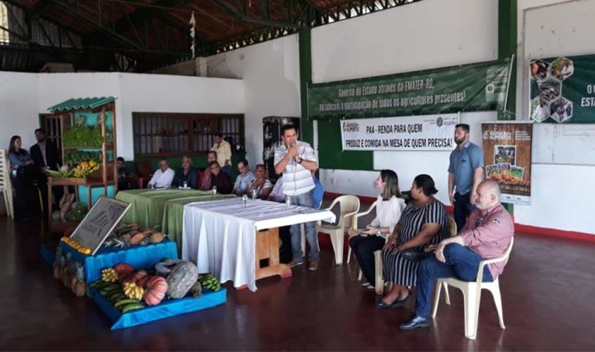 Semagric e Emater iniciam programação de aquisição e distribuição de alimentos