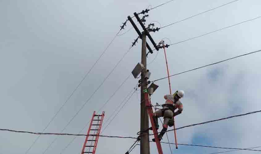 Energisa reduziu para menos da metade falta de energia em 43 municípios de RO