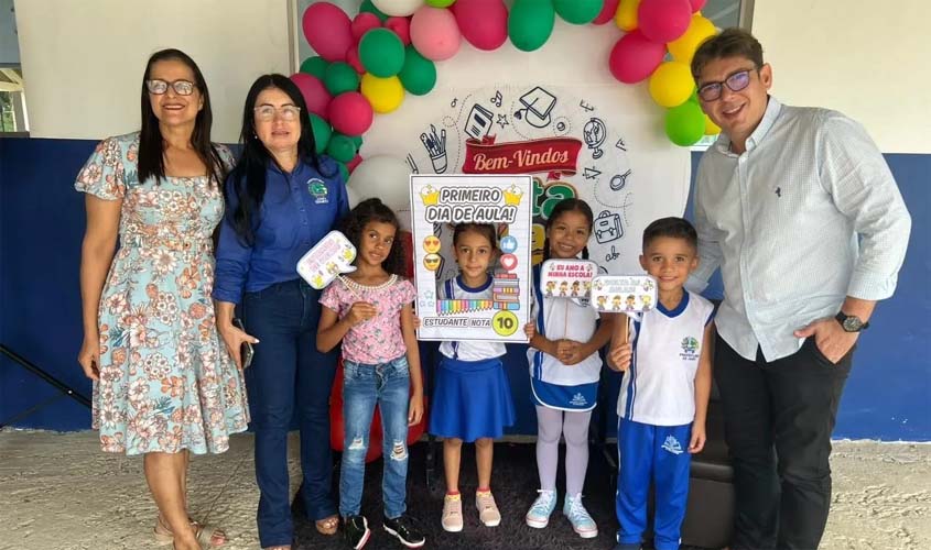 Tem início o ano letivo de 2024 nas escolas da rede municipal de ensino