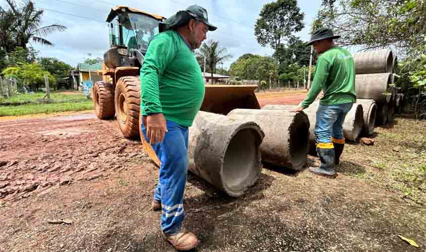 Prefeitura intensifica trabalhos para melhorar drenagem na zona Leste de Porto Velho