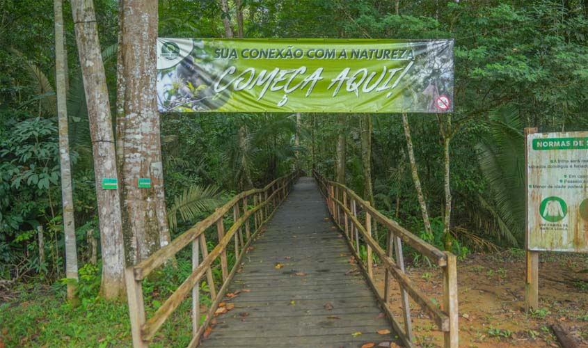 Trilha palafitada é nova atração do Parque Natural