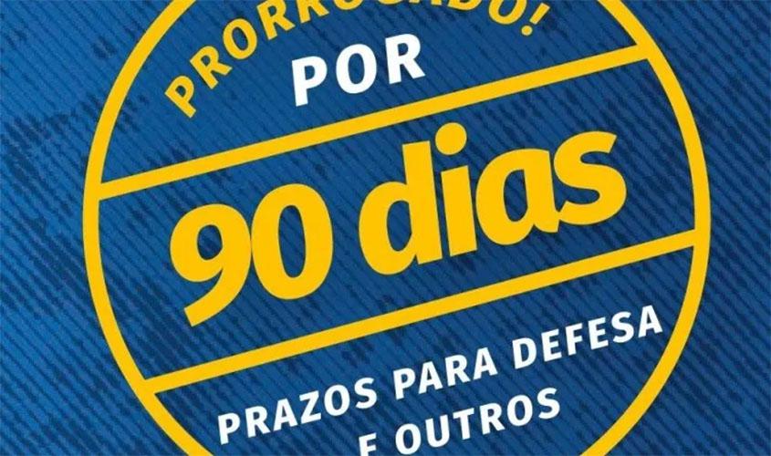 PRF prorroga prazos de recursos contra multas para 90 dias