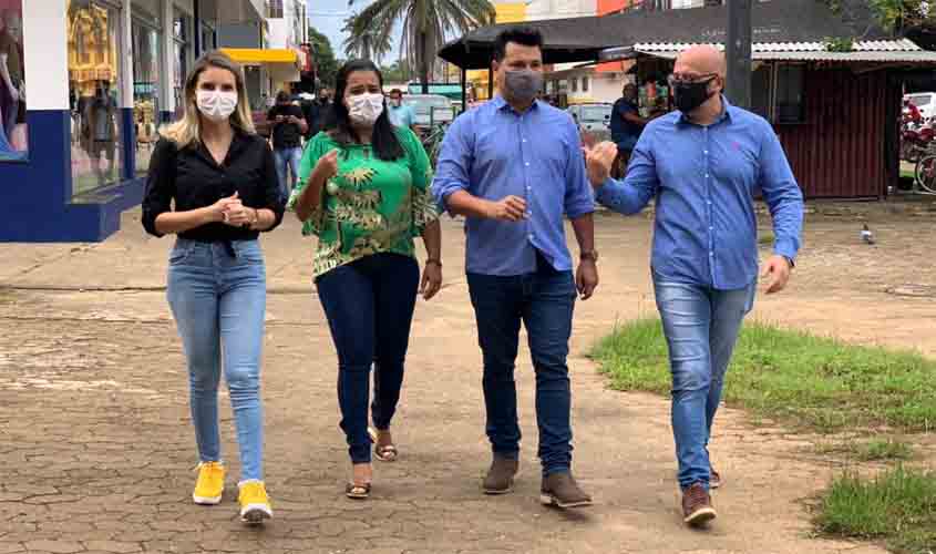 Marcelo Cruz discute projeto urbanístico da Alameda do Ipê de Ariquemes