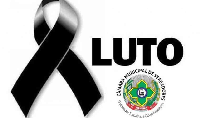Nota de pesar pelo falecimento do pai de servidor da Câmara de Vilhena