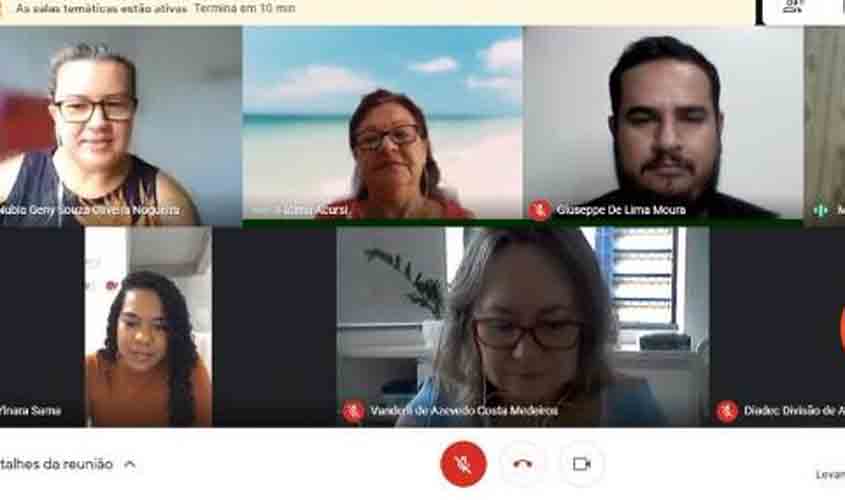 TJRO promove o 1º Encontro Virtual para acompanhamento de servidores e servidoras em estágio probatório