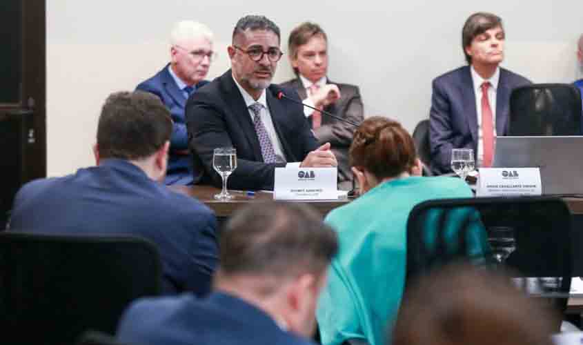 Alex Sarkis, Conselheiro Federal por Rondônia, é relator de proposição de ingresso da OAB em ADPF no STF