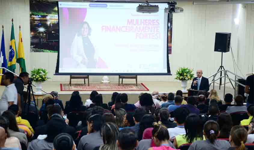 Liberdade financeira e autonomia das mulheres são temas de palestra no Mês das Mulheres do TRT-14