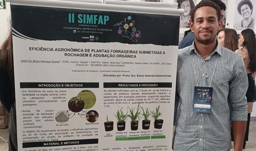 UNIR pesquisa uso de pó de rocha como fertilizante