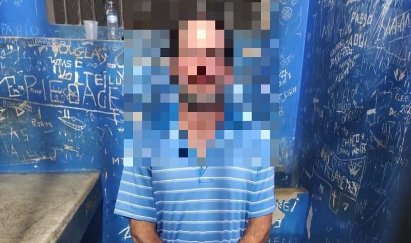 PMRO prende suspeito de agredir mulher com paulada