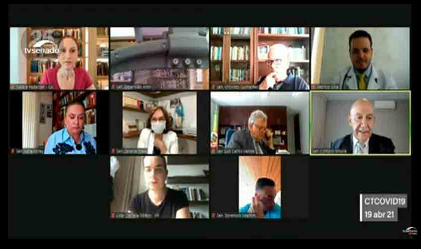 Senadores criticam CFM por liberação do uso do 'kit covid'