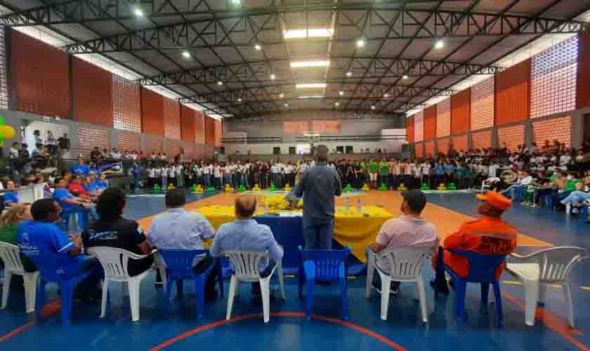 Fase municipal dos Jogos Escolares de Rondônia em Cacoal reúne atletas em 18 modalidades esportivas