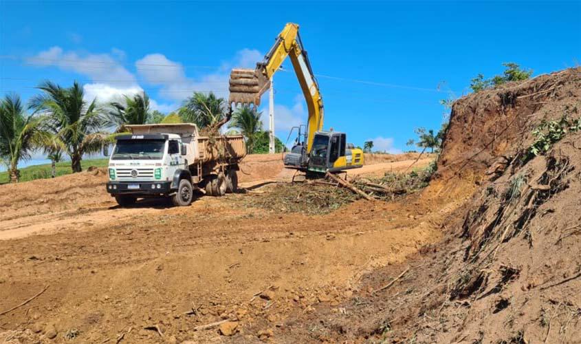 Remoção de curvas perigosas garante maior segurança na trafegabilidade na RO-135