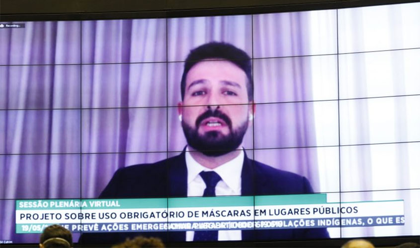 Plenário aprova texto-base que prevê uso obrigatório de máscara em todo o País 