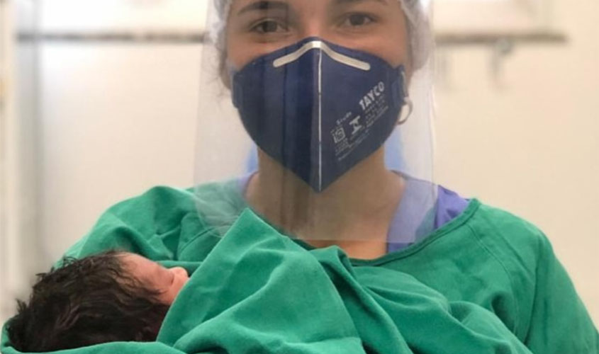 Rondônia tem o primeiro parto realizado em paciente com Covid-19; bebê aguarda resultado do teste