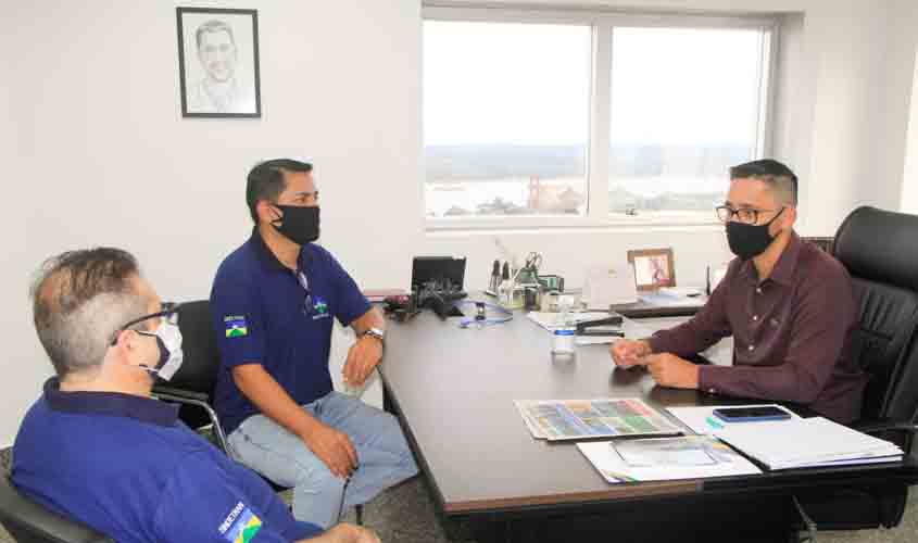 Deputado Anderson recebe diretores do Sindetran que anunciam possível greve no Detran em Rondônia