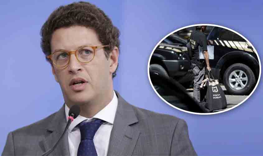 PF faz busca e apreensão em endereços de Ricardo Salles e do Ministério do Meio Ambiente