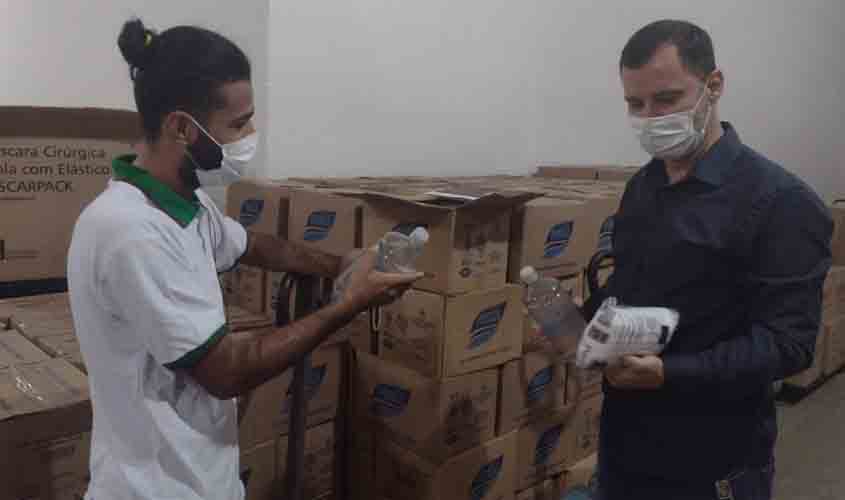 Detran adquire Equipamentos de Proteção Individual para servidores que atuam no atendimento ao público