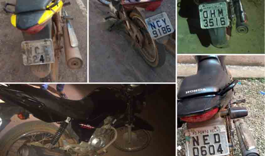 Polícia Militar recupera motocicletas e recaptura foragidos na Zona Leste